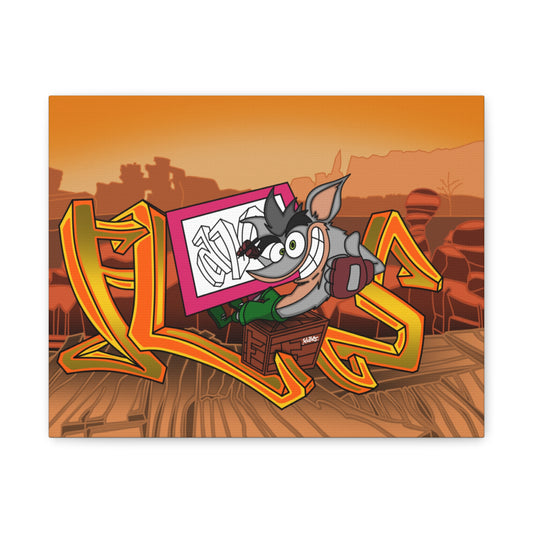 FLAVS Fox COME DRAW WITH MECanvas