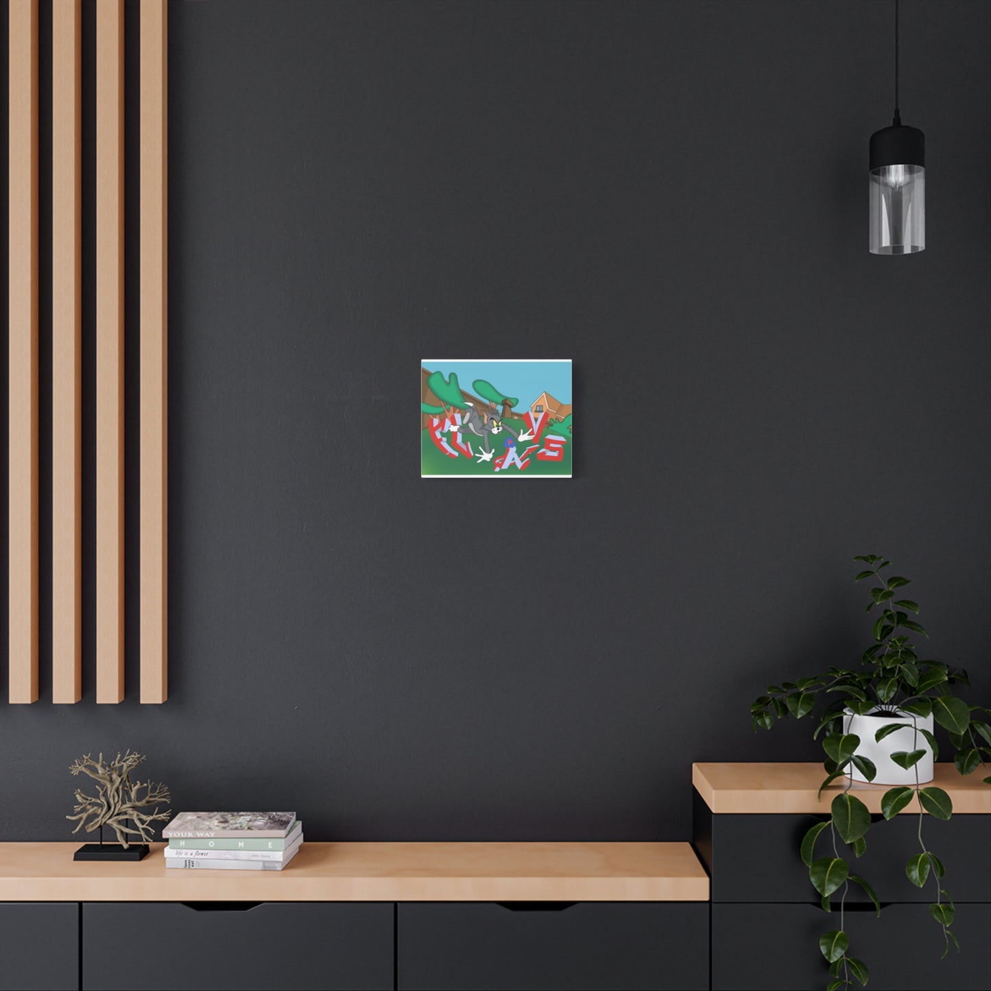 TOM AND FLAVS Canvas Wall Art — Cart)