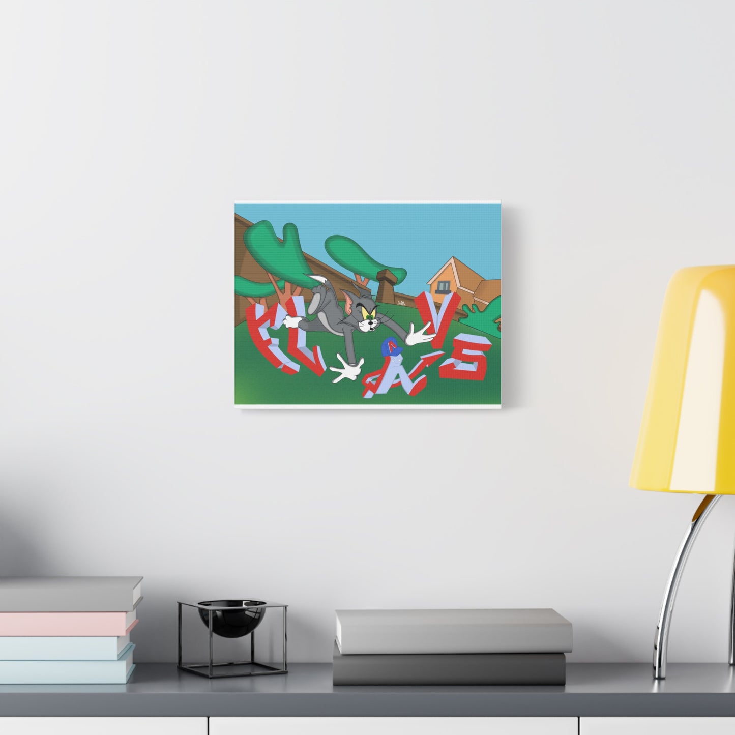 TOM AND FLAVS Canvas Wall Art — Cart)