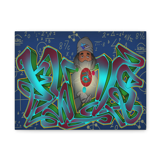 FLAVS EINSTEIN Matte Canvas