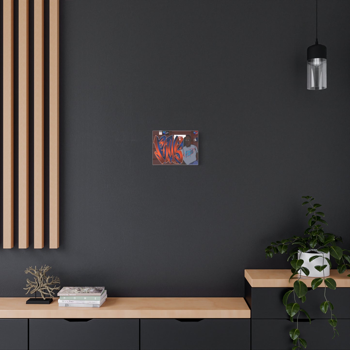 FLAVS NO ONLY FANS SHARP Matte Canvas Wall Art