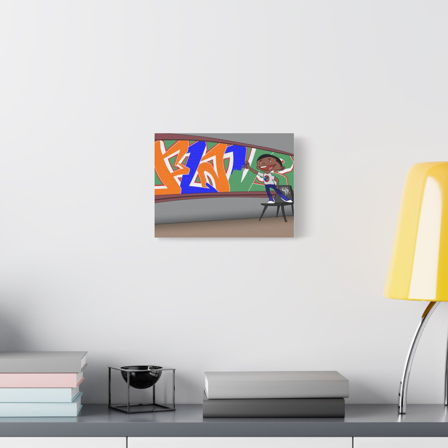 SCHOOL DAZE Matte Canvas,