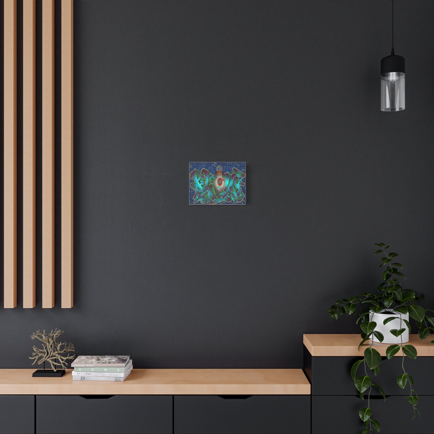 FLAVS EINSTEIN Matte Canvas