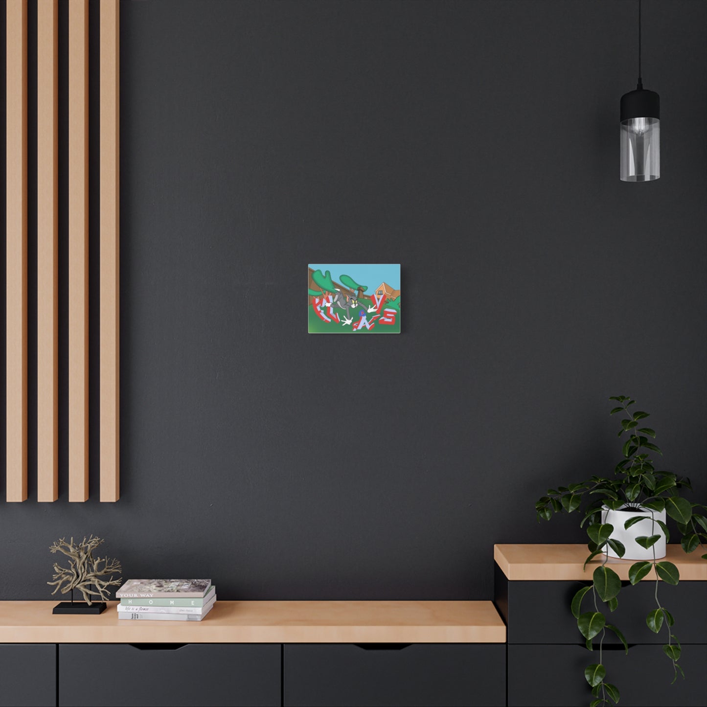 TOM AND FLAVS Canvas Wall Art — Cart)