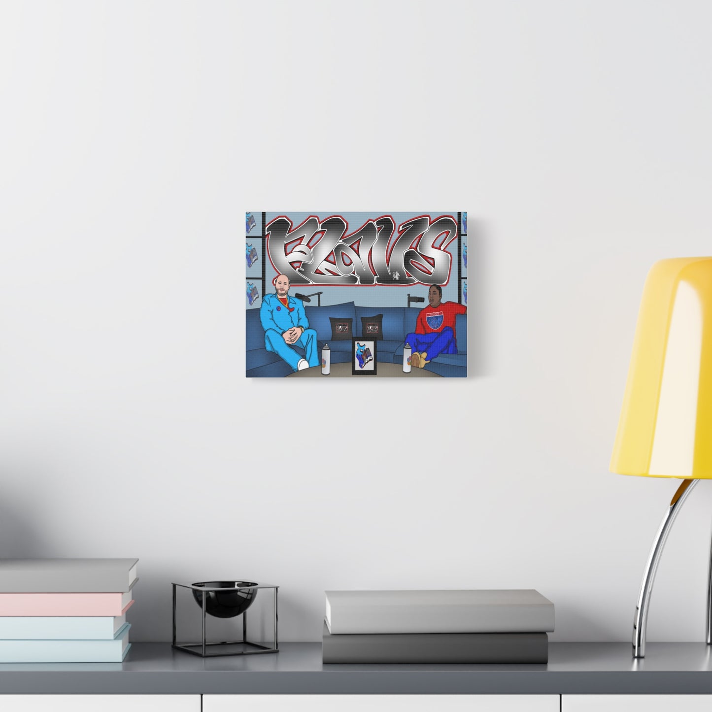 FLAVS GRAFF TOP 5 LEGENDARY canvas Wall Art