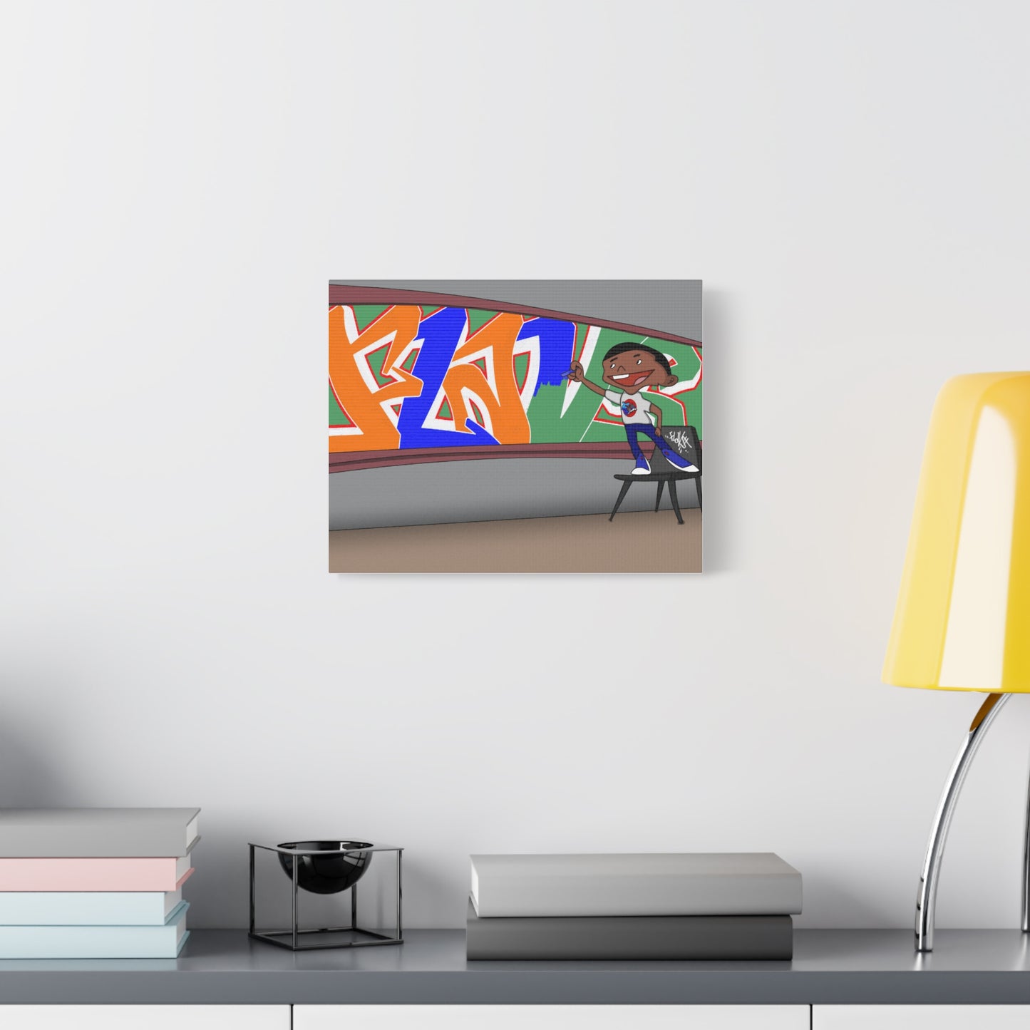 SCHOOL DAZE Matte Canvas,