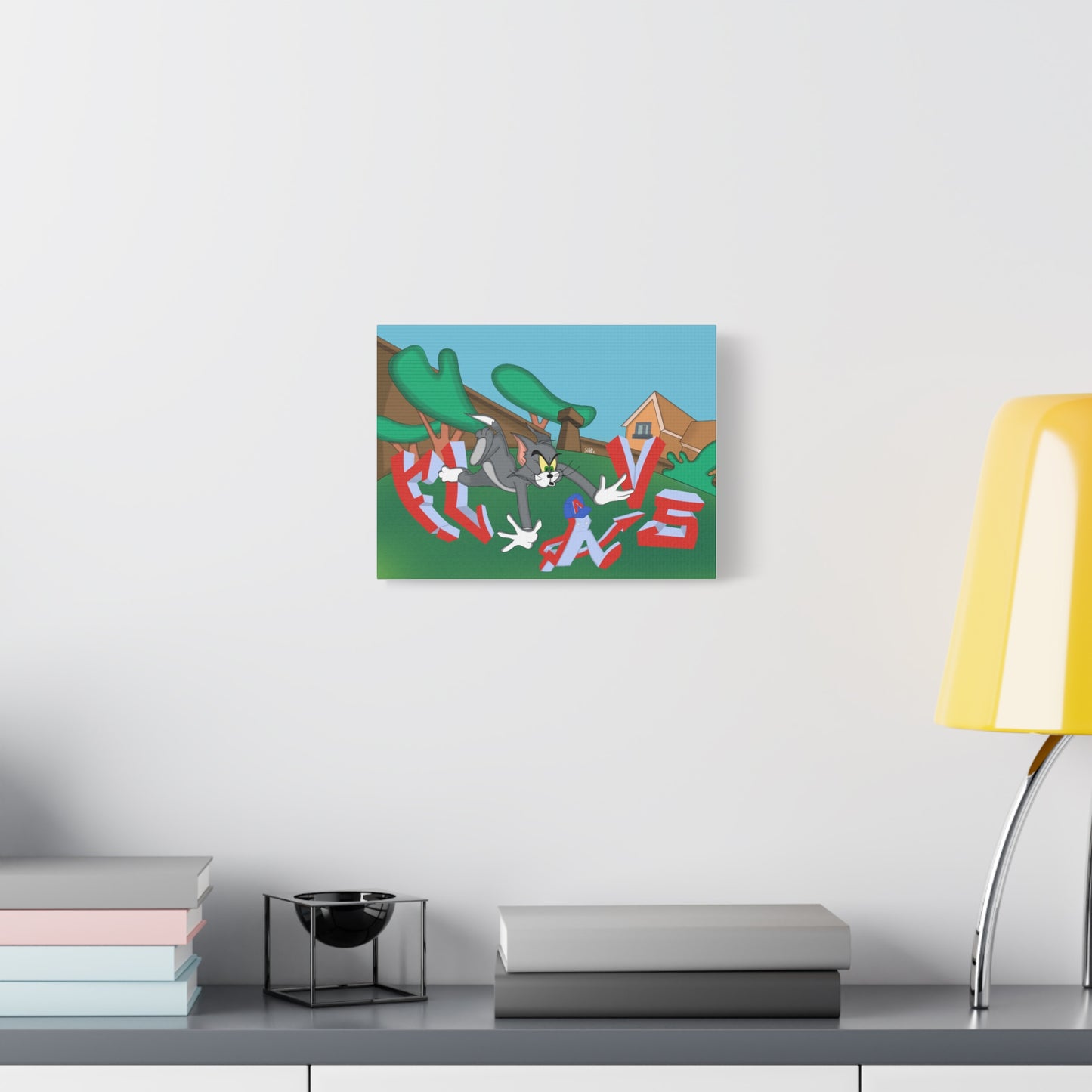 TOM AND FLAVS Canvas Wall Art — Cart)