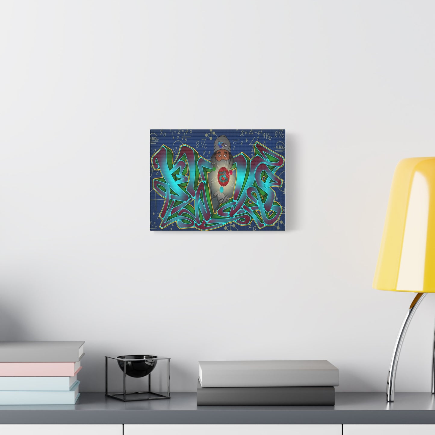 FLAVS EINSTEIN Matte Canvas